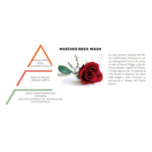 PROFUMO PER LAVATRICE 400ML MUSCHIO ROSA WASH - HYPNO CASA - Image 2