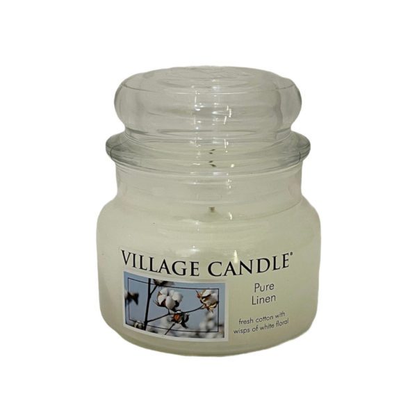 VILLAGE CANDLE - GIARA PICCOLA 11OZ PURE LINEN