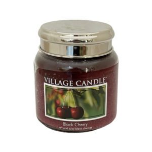 VILLAGE CANDLE - GIARA MEDIA 16OZ BLACK CHERRY