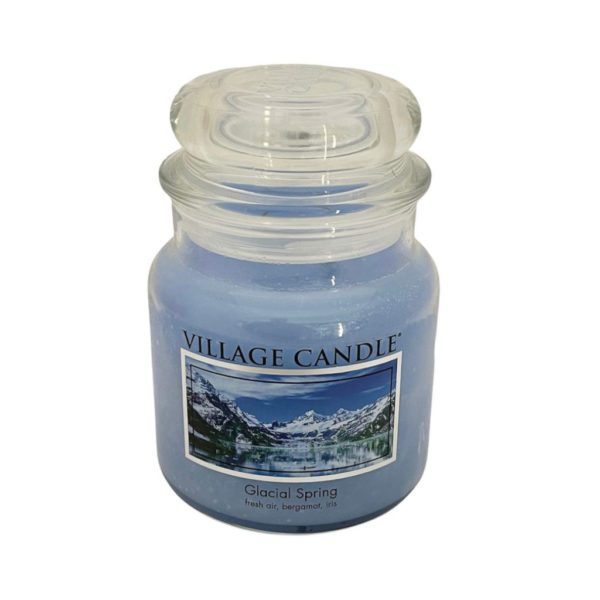 VILLAGE CANDLE - GIARA MEDIA 16OZ GLACIAL SPRING