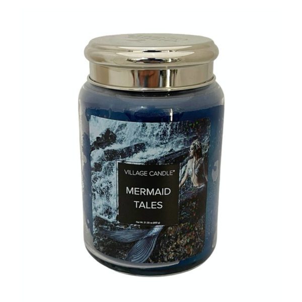 VILLAGE CANDLE - GIARA GRANDE 26OZ MARMAID TALES