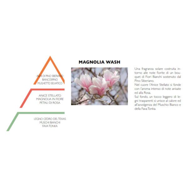 PROFUMO PER LAVATRICE 100ML MAGNOLIA WASH - HYPNO CASA - Image 2