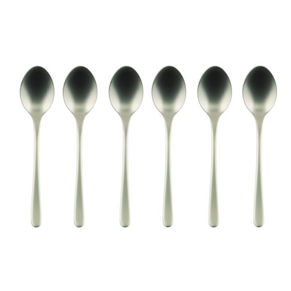 TASTE ANTIQUE - SET 6 CUCCHIAINI MOKA CHAMPAGNE - SAMBONET