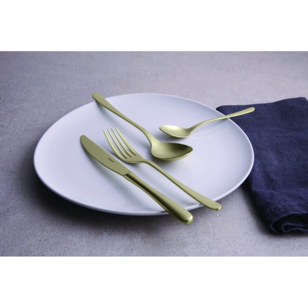 TASTE ANTIQUE - SERVIZIO POSATE PER 6 PERSONE CHAMPAGNE - SAMBONET - Image 2