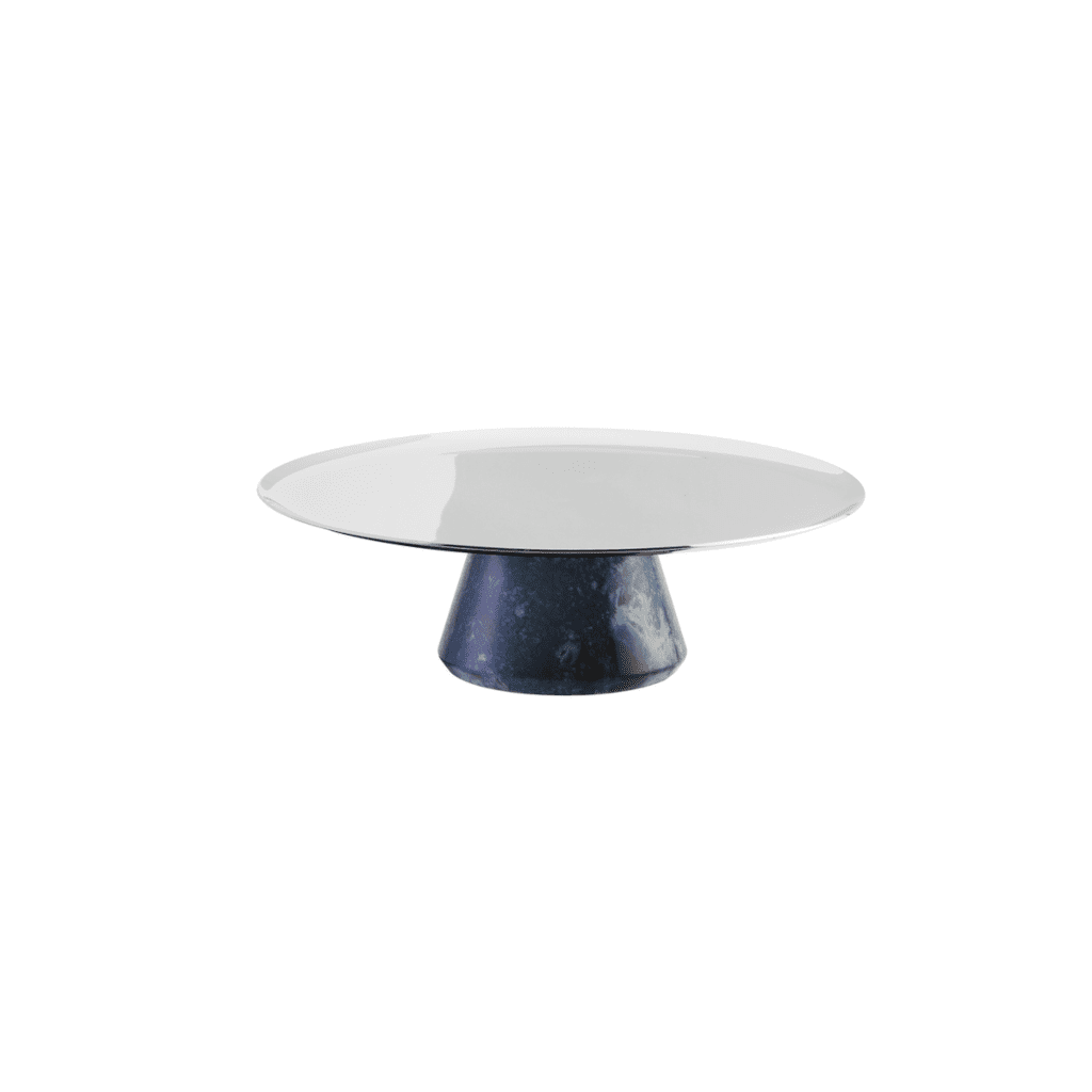 ALZATA SILVER CON PIEDE BLU CM16 MADAME - SAMBONET