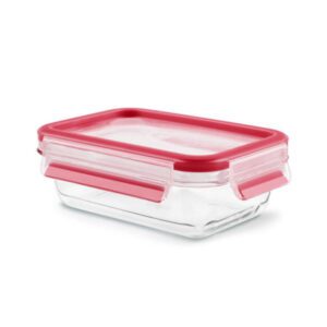 CLIP & CLOSE GLASS - CONTENITORE RETTANGOLARE 0,5LT - EMSA