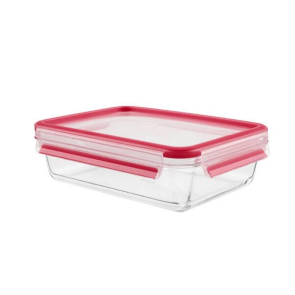 CLIP & CLOSE GLASS - CONTENITORE RETTANGOLARE 1,3LT - EMSA
