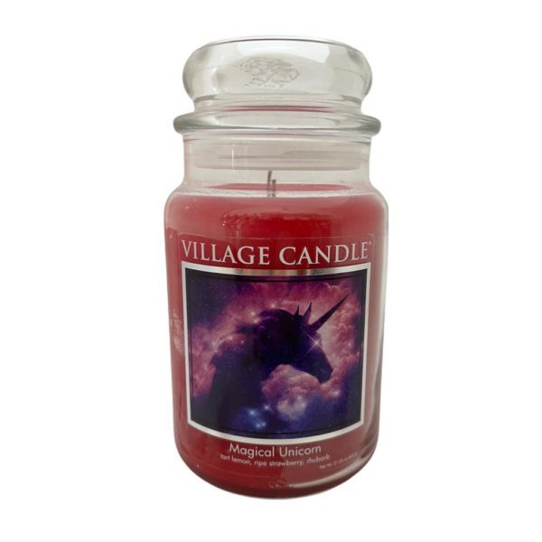 VILLAGE CANDLE – GIARA GRANDE 26OZ MAGICAL UNICORN