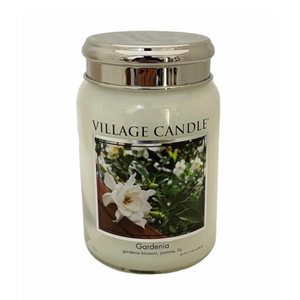 VILLAGE CANDLE - GIARA GRANDE 26OZ GARDENIA