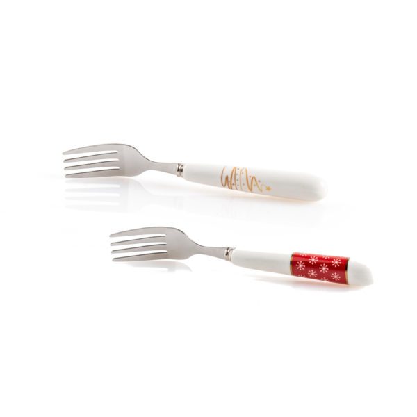 ROCCARASO - SET FORCHETTE DOLCE PER 6 PERSONE - EVVIVA