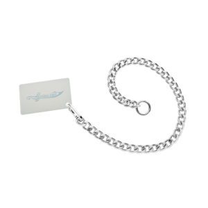 SABRAGE CARD CON CATENA SILVER - SCIABOLIAMO