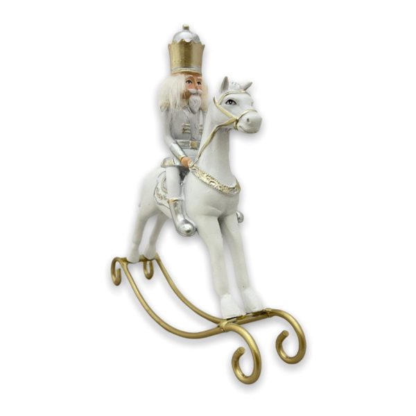 SOLDATO BIANCO E ARGENTO A CAVALLO - MASCAGNI CASA - Image 2