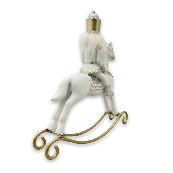 SOLDATO BIANCO E ARGENTO A CAVALLO - MASCAGNI CASA - Image 3
