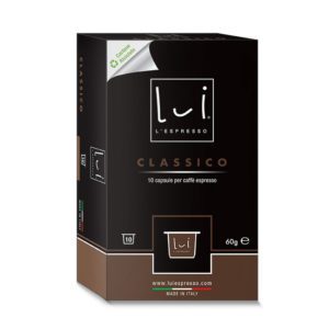 CAFFE' CLASSICO - CONFEZIONI DA 10 CAPSULE - LUI L'ESPRESSO
