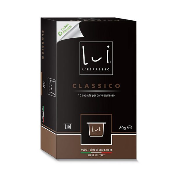 CAFFE' CLASSICO - CONFEZIONI DA 10 CAPSULE - LUI L'ESPRESSO