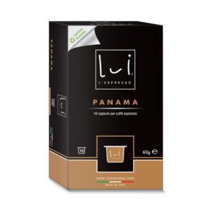 CAFFE' PANAMA - CONFEZIONE DA 10 CAPSULE - LUI L'ESPRESSO