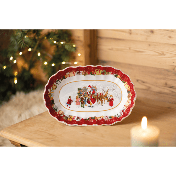 TOY'S FANTASY - COPPA OVALE GRANDE BABBO NATALE E BIMBI- VILLEROY & BOCH - Image 3