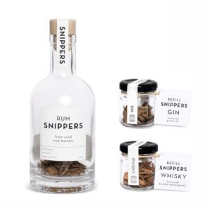 BOTTIGLIA DA 350ML RUM + 2 REFILL - SNIPPERS