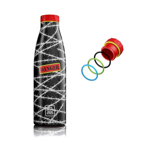 BBOOM - BOTTIGLIA TERMICA 520ML BB07 FILO SPINATO - Image 2