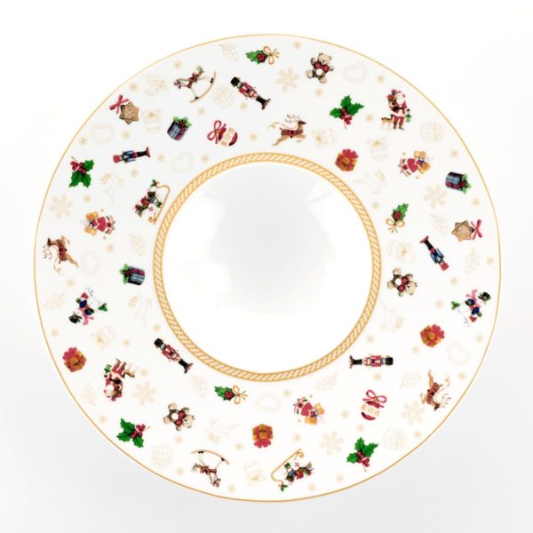 XMAS - PIATTO GOURMET CON CAMPANA - WEISSESTAL
