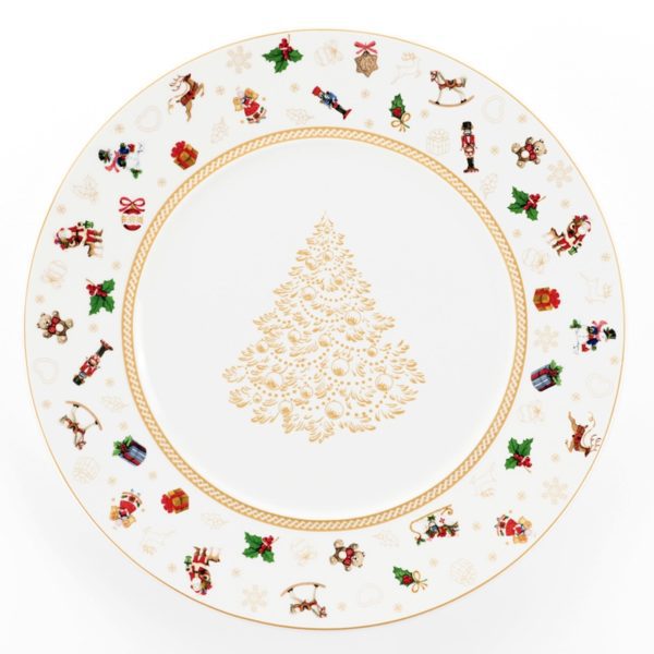XMAS - PIATTO TONDO CM31 - WEISSESTAL