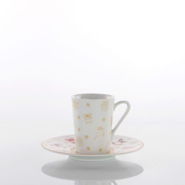 XMAS - SET 2 TAZZE CAFFE' - WEISSESTAL