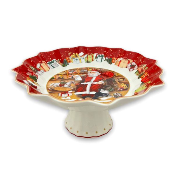 TOY'S FANTASY - ALZATINA CON BABBO NATALE E LISTA REGALI - VILLEROY & BOCH