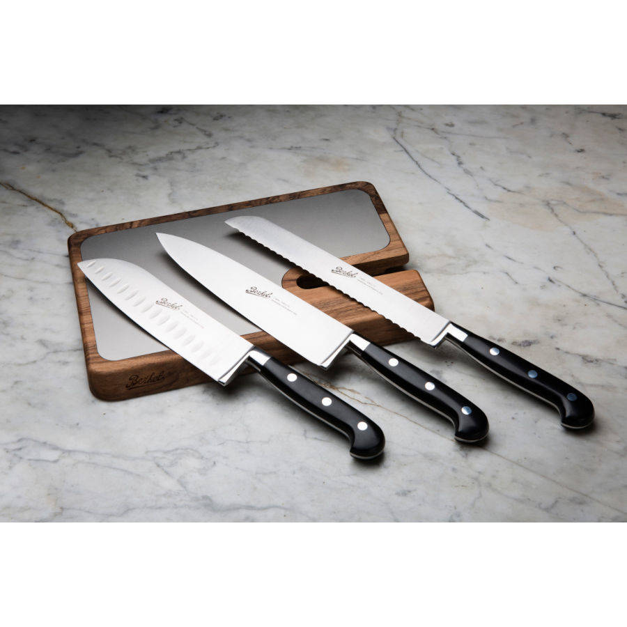 ADHOC - SET 6 COLTELLI BISTECCA LAMA SEGHETTATA - BERKEL - Regal Casa