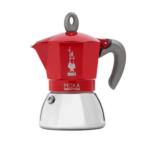 CAFFETTIERA MOKA PER INDUZIONE 6 TAZZE RED - BIALETTI