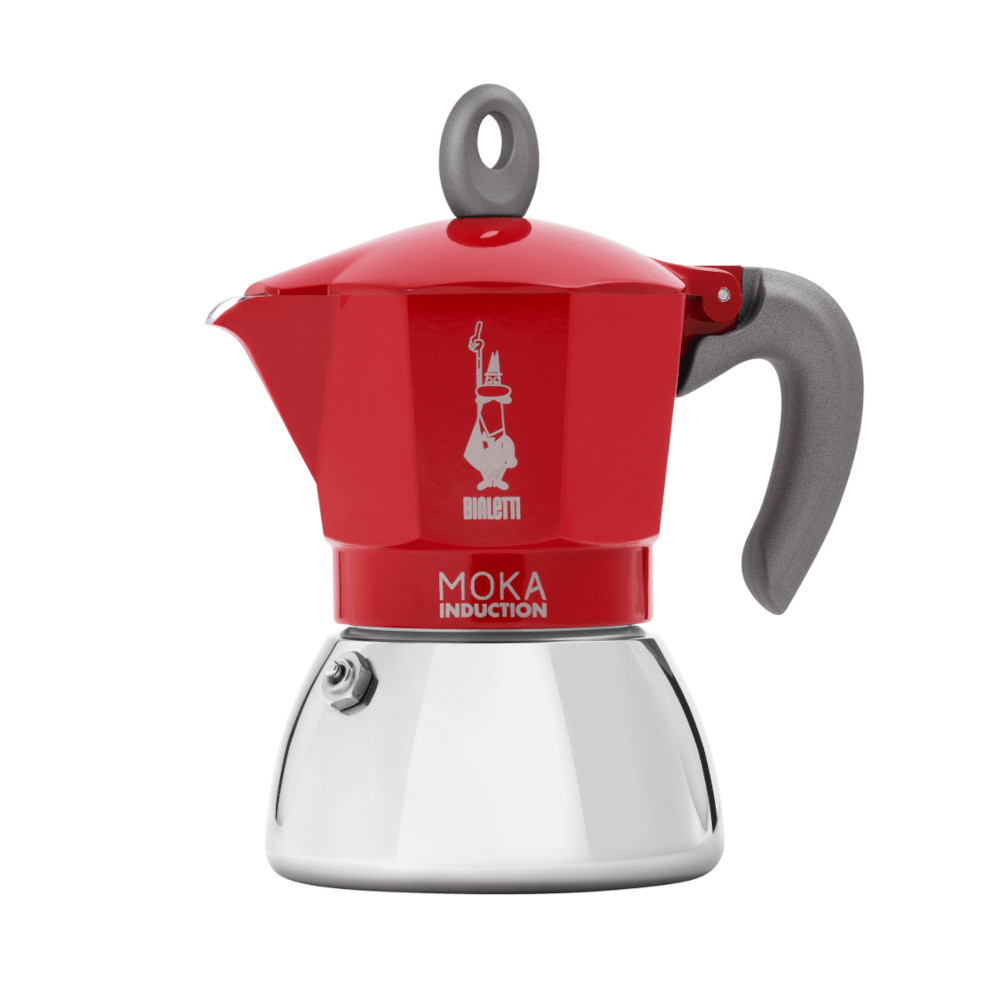 CAFFETTIERA MOKA PER INDUZIONE 6 TAZZE RED - BIALETTI - Regal Casa