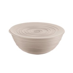 CIOTOLA MEDIUM COLOR TORTORA CON COPERCHIO "TIERRA" - GUZZINI