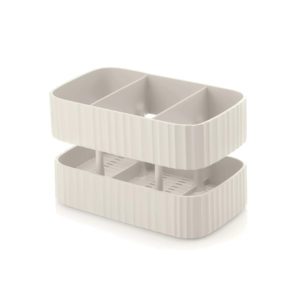 ORGANIZZATORE DA LAVELLO COLOR BIANCO LATTE "TIDY & SAFE" - GUZZINI