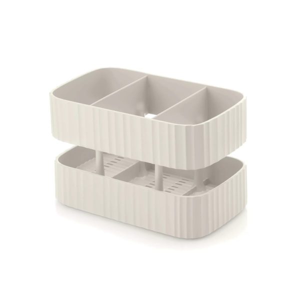 ORGANIZZATORE DA LAVELLO COLOR BIANCO LATTE "TIDY & SAFE" - GUZZINI