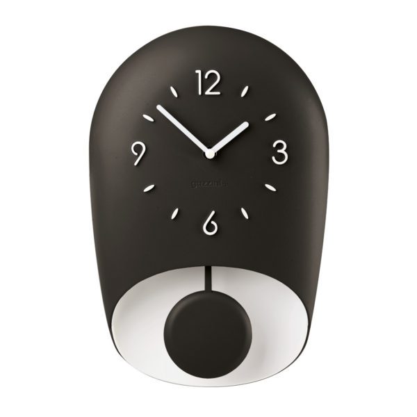OROLOGIO DA PARETE COLOR CARBONE "BELL" - GUZZINI