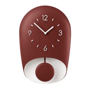 OROLOGIO DA PARETE COLOR MATTONE "BELL" - GUZZINI