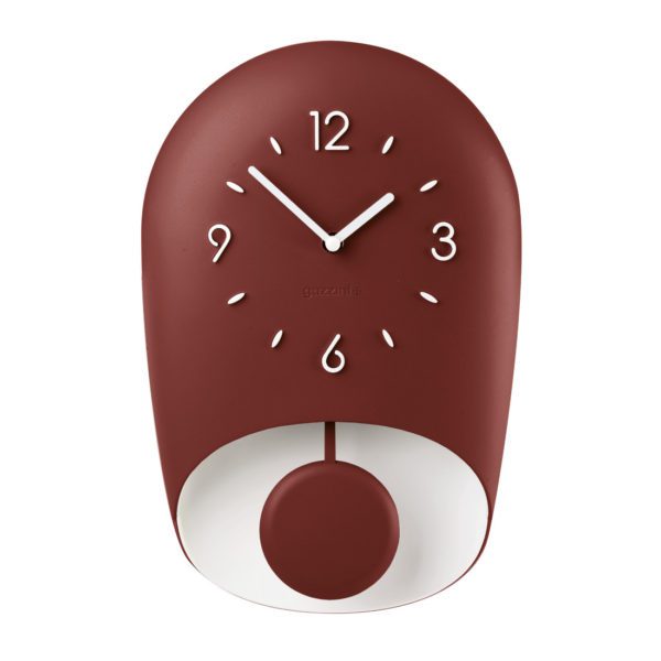 OROLOGIO DA PARETE COLOR MATTONE "BELL" - GUZZINI