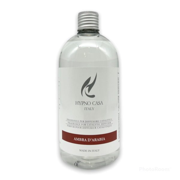 RICARICA PER LAMPADE CATALITICHE 500ML AMBRA D'ARABIA - HYPNO CASA