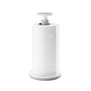 PORTA ROTOLO GRIGIO "PUSH & STOP" - GUZZINI