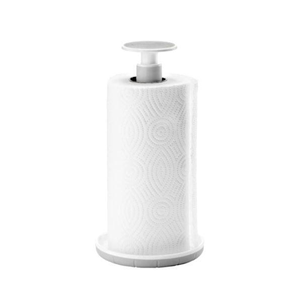 PORTA ROTOLO GRIGIO "PUSH & STOP" - GUZZINI