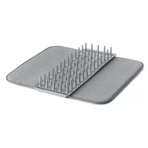 SCOLA PIATTI CON TAPPETINO COLOR GRIGIO "DRY & SAFE" - GUZZINI