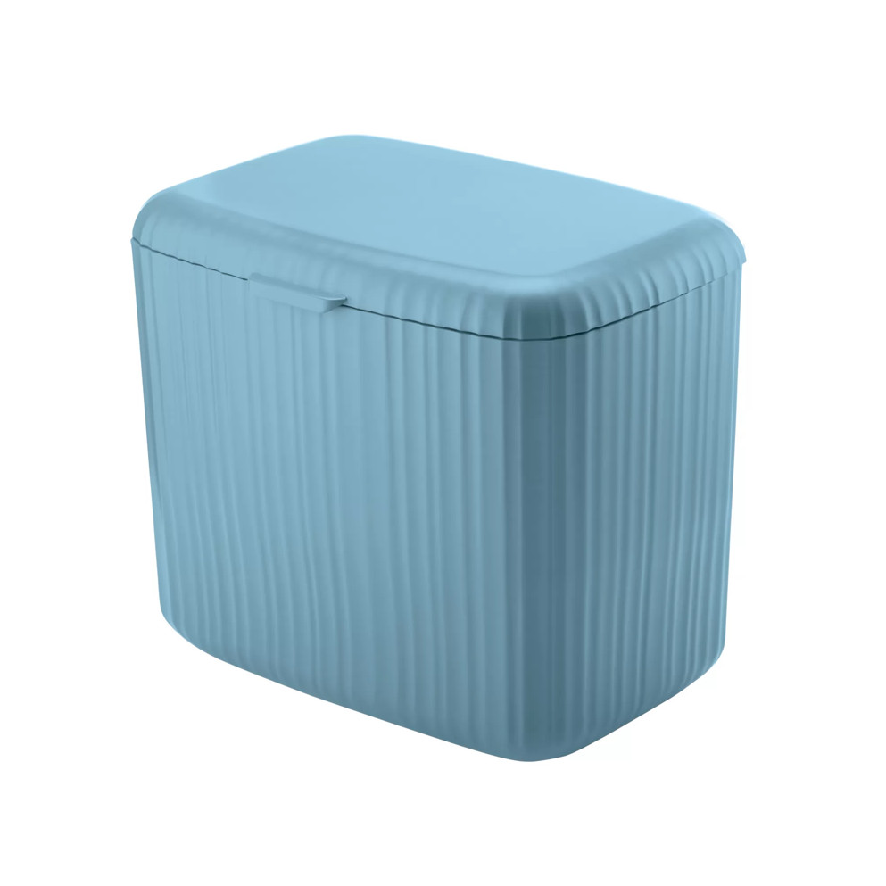 PATTUMIERA PER UMIDO COLOR AZZURRO POLVERE BIO WASTY - GUZZINI - Regal  Casa