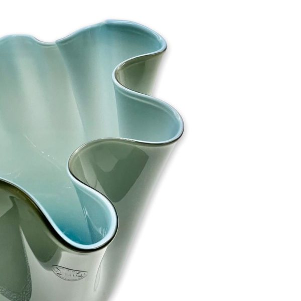VASO FAZZOLETTO GRIGIO E GRIGIO BLU CM24 - VENINI - Image 6