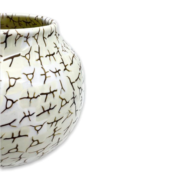 VASO COCCIO MURRINE AVORIO E THE' CM16 - VENINI - Image 4