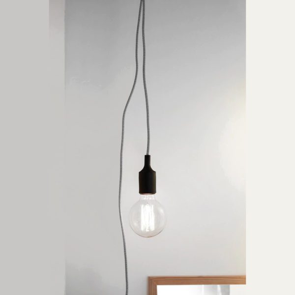 LAMPADA BIANCA E ROSSA - PENDANT CORD LAMP - Image 2
