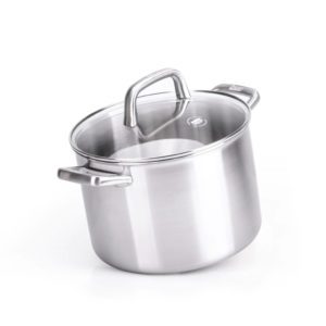 TRICION RESIST - PENTOLA CM22 2 MANICI CON COPERCHIO - BERNDES