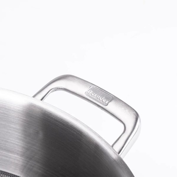 TRICION RESIST - WOK CM26 1 MANICO CON COPERCHIO - BERNDES - Image 6