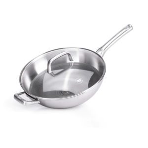 TRICION RESIST - WOK CM26 1 MANICO CON COPERCHIO - BERNDES
