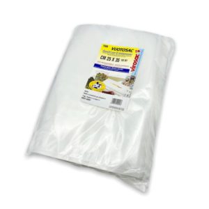 CONFEZIONE DA 100 SACCHETTI  PER SOTTOVUOTO CM25x35 - VIROSAC