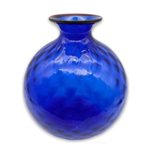 VASO MONOFIORE BALLOTON BLU CM20,5 - VENINI