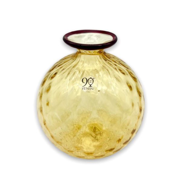 VASO MONOFIORE BALLOTON AMBRA CM12,5 - VENINI